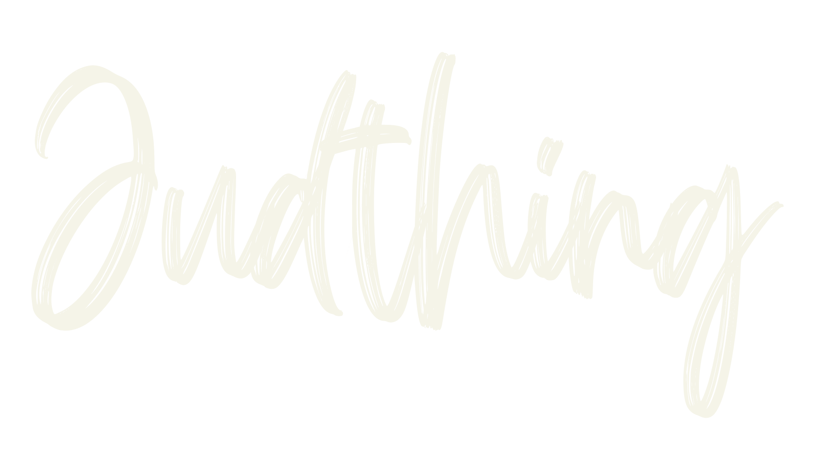 Judthing, fashion script font preview