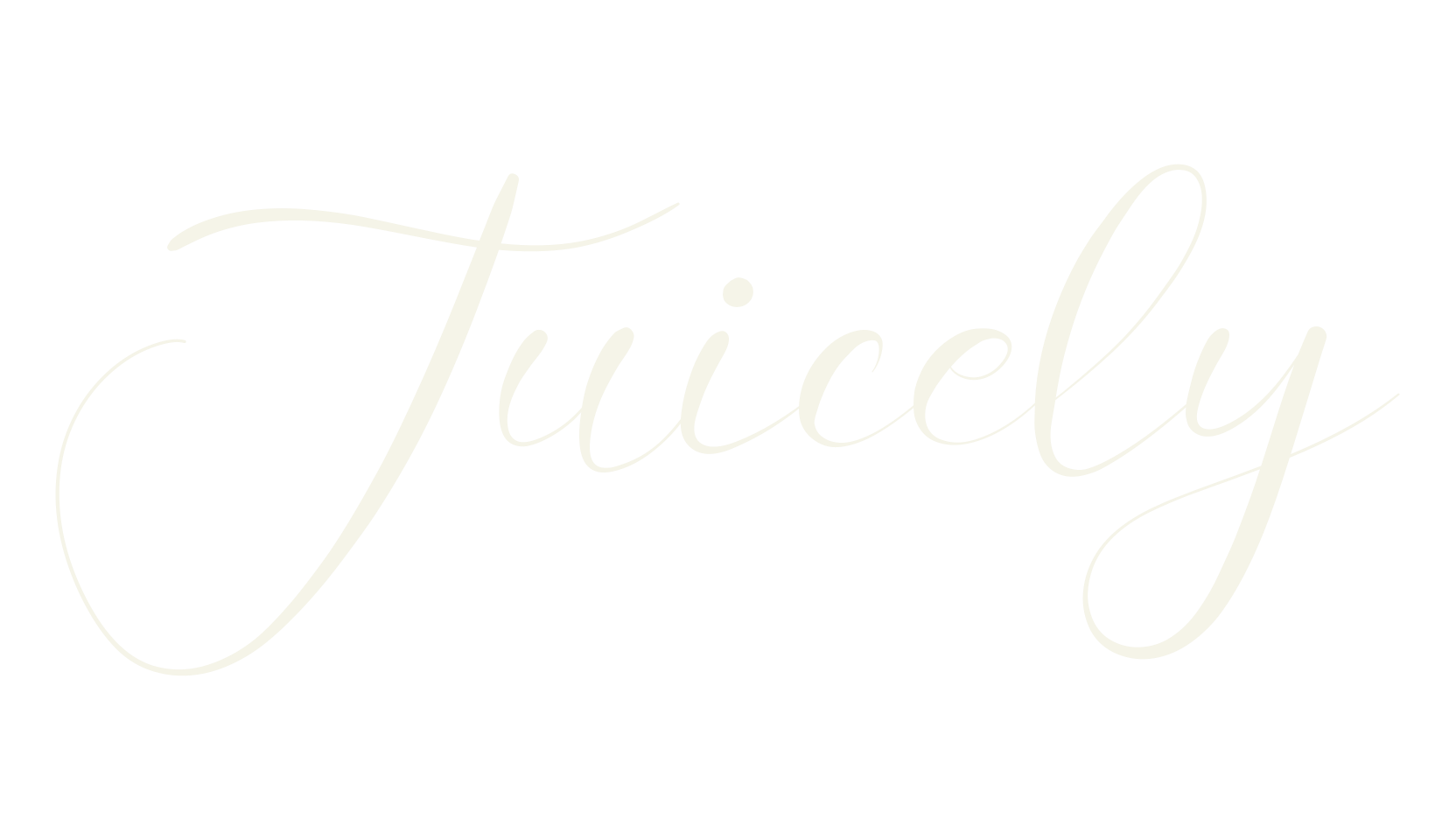 Juicely, calligraphy font preview