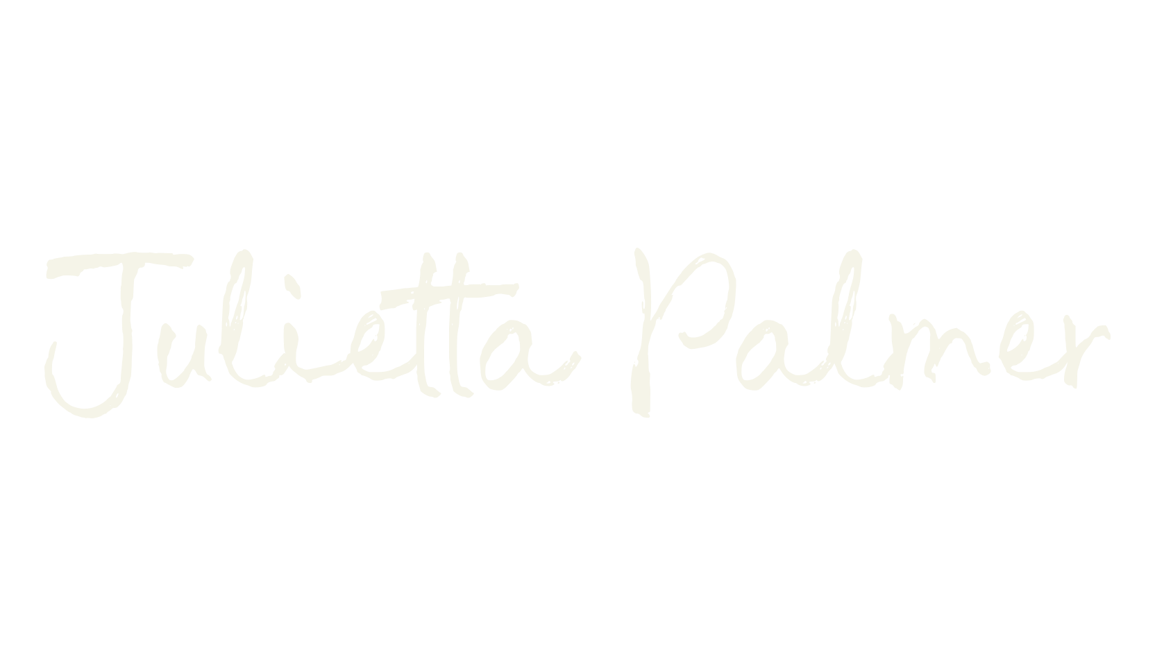 Julietta Palmer, lettering font preview