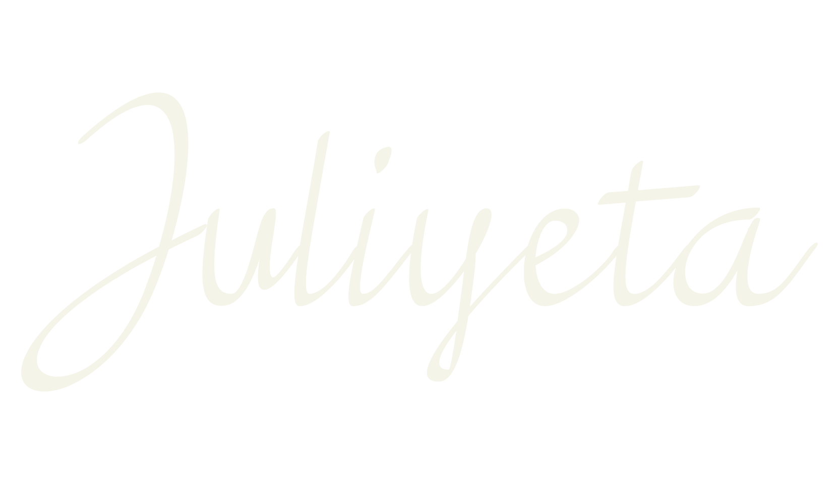 Juliyeta, cursive font preview