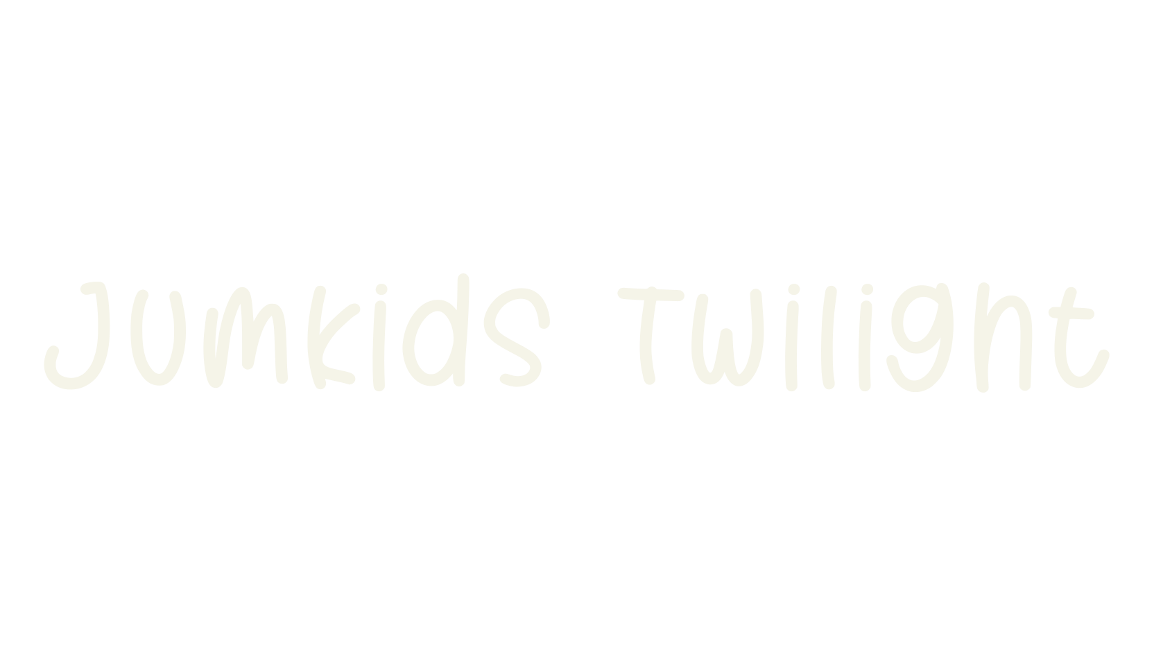 Jumkids Twilight, cute font preview