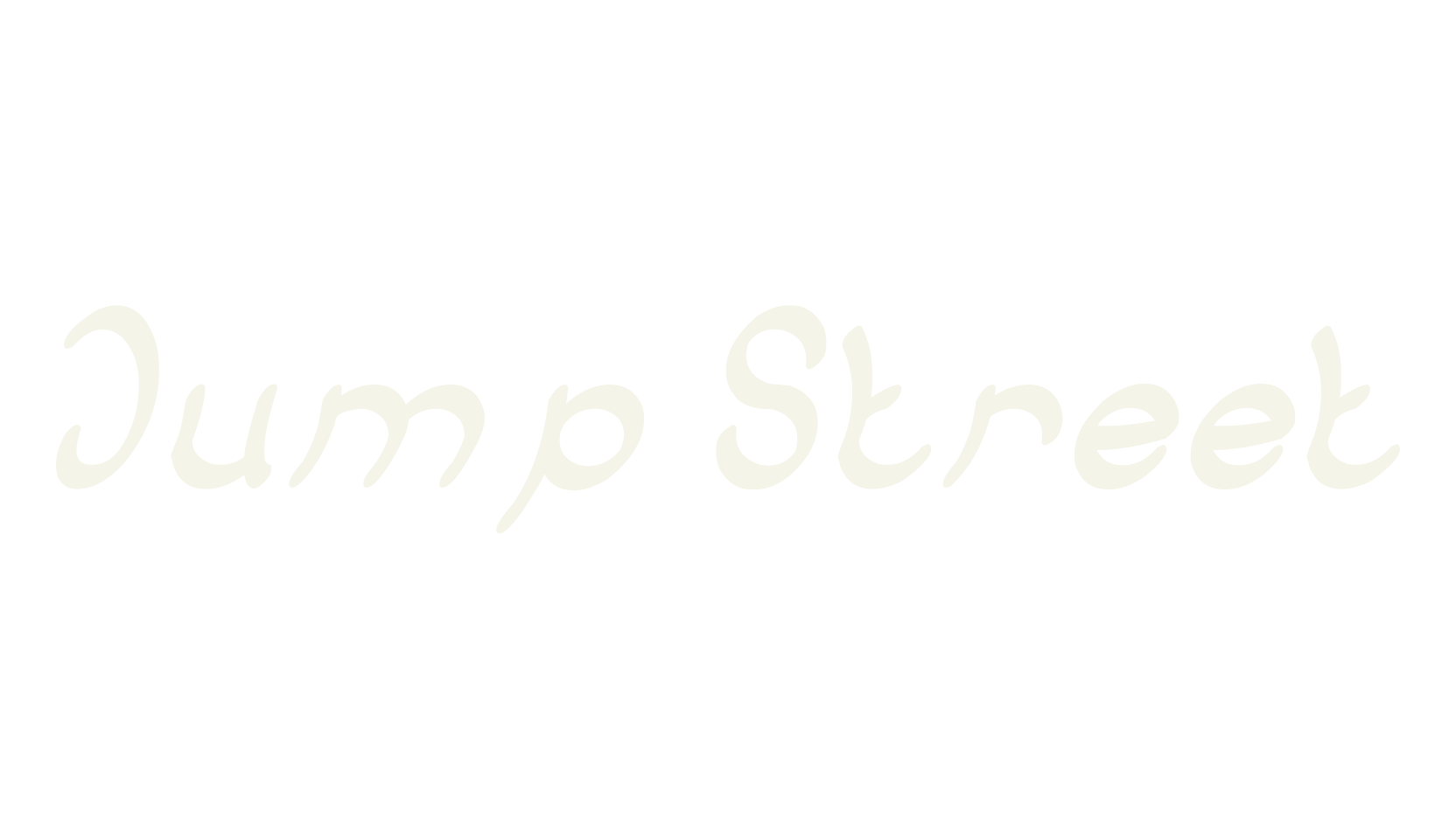 Jump Street, fashion script font preview