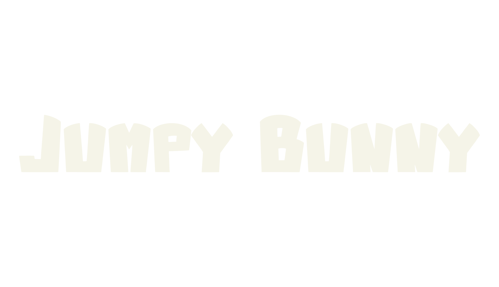 Jumpy Bunny, comic book font preview
