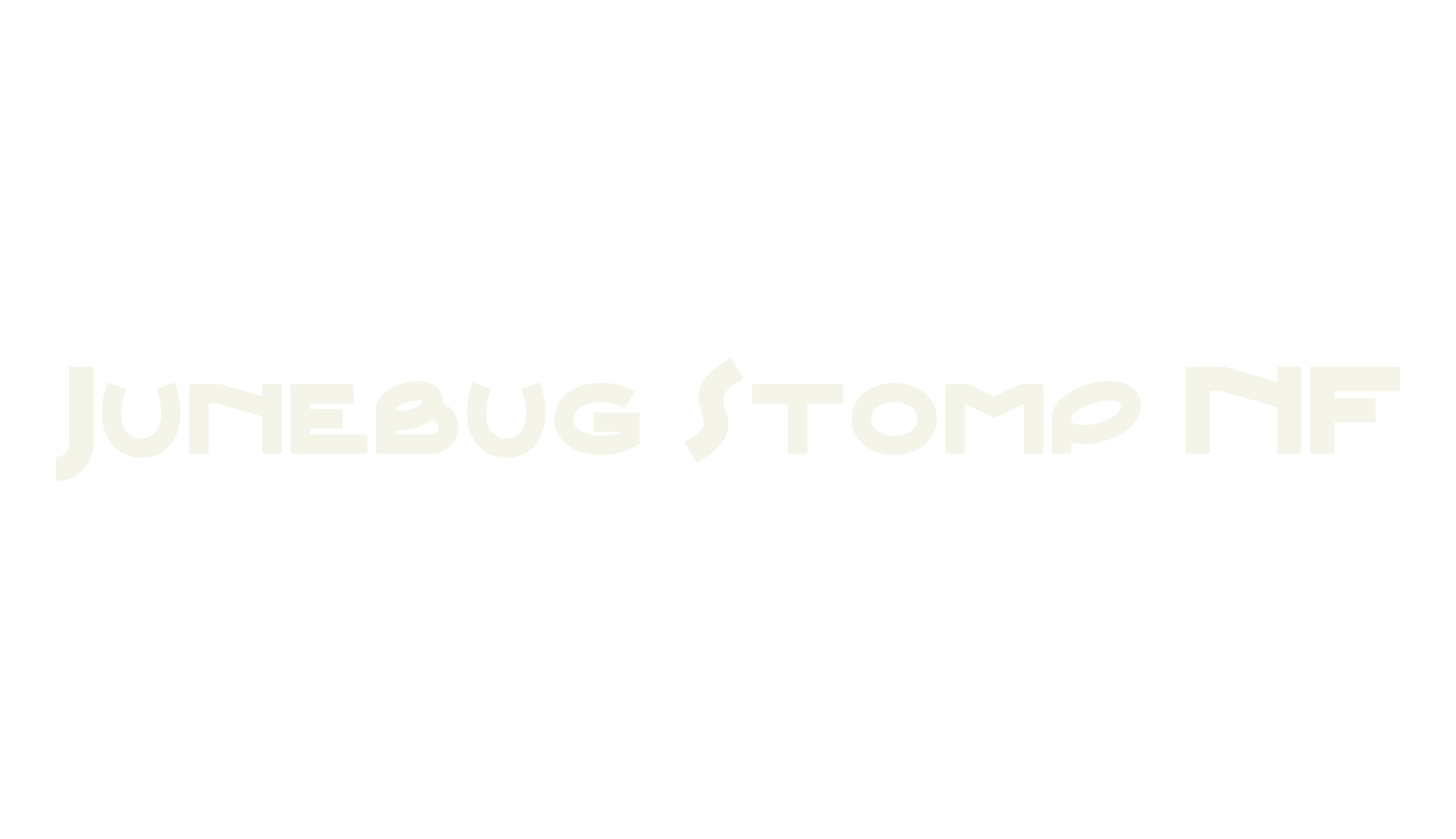 Junebug Stomp NF, display market font preview