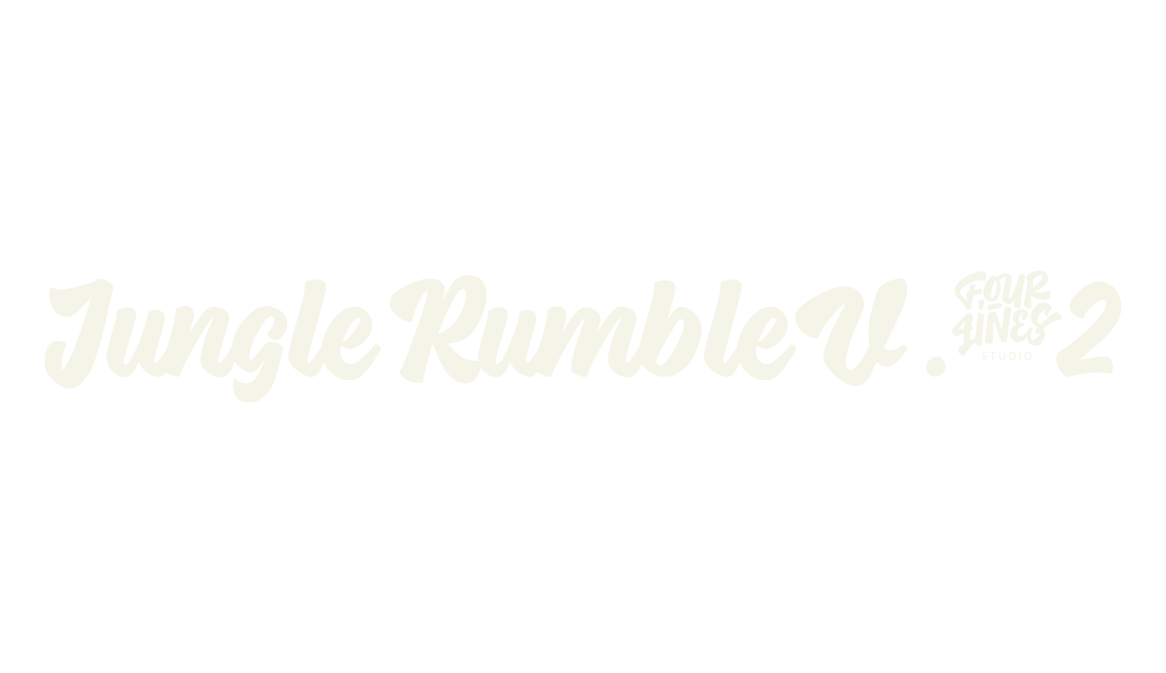 Jungle Rumble V .02, fancy font preview