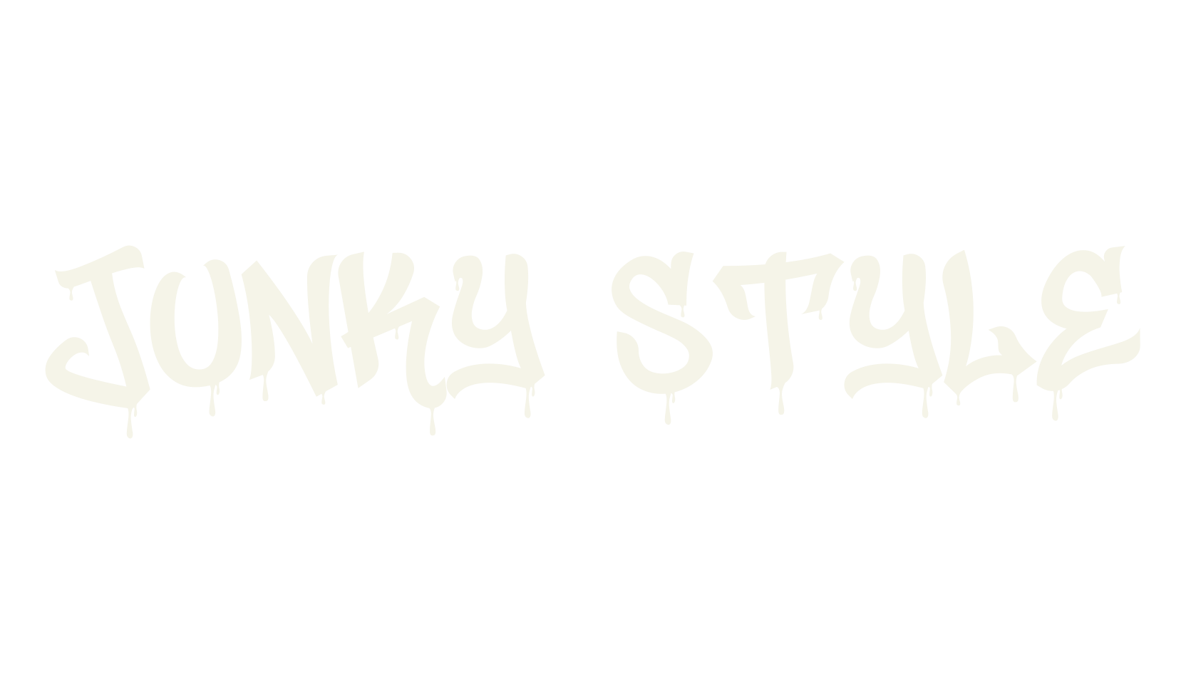 Junky Style, graffiti font preview