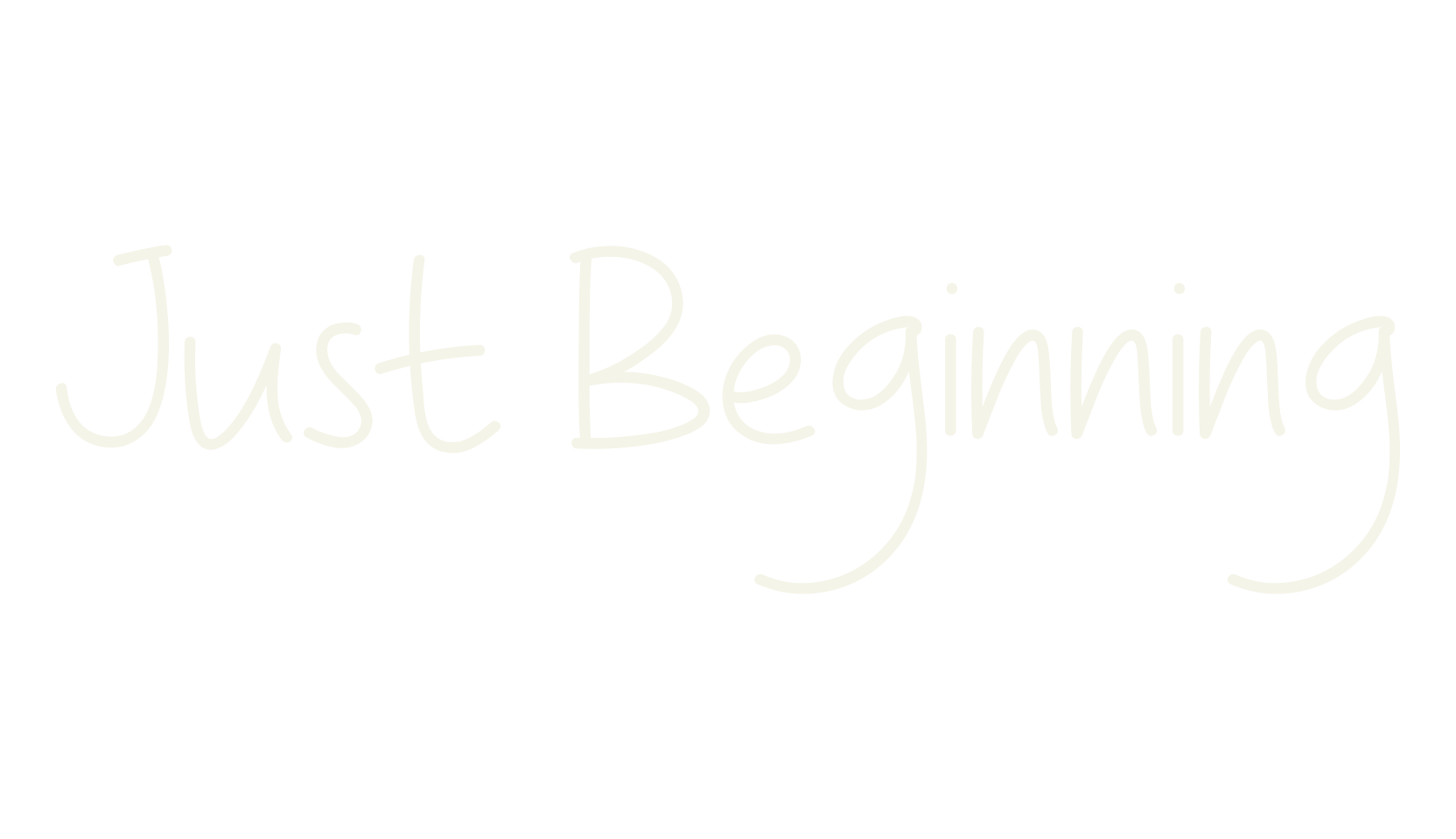 Just Beginning, simple font preview