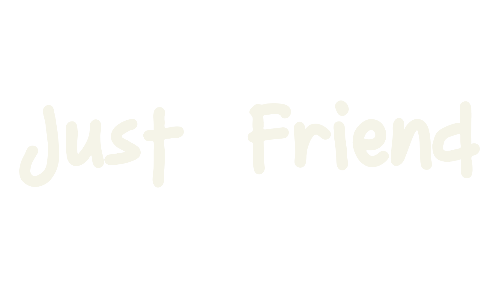 Just Friend, cute font preview