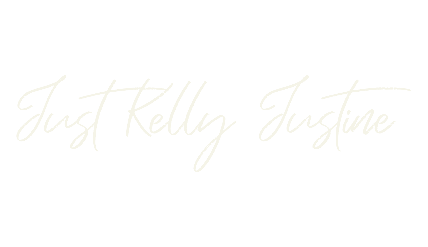 Just Kelly Justine, fashion script font preview