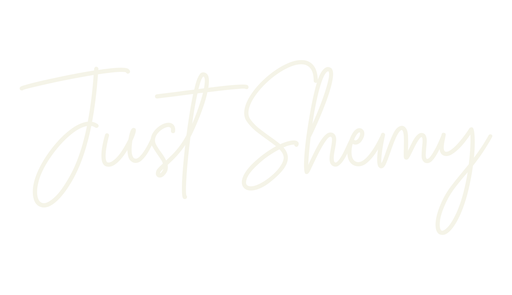 Just Shemy, handwriting font preview