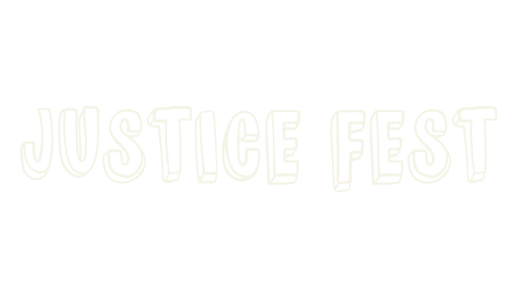 JUSTICE FEST, 3d font preview