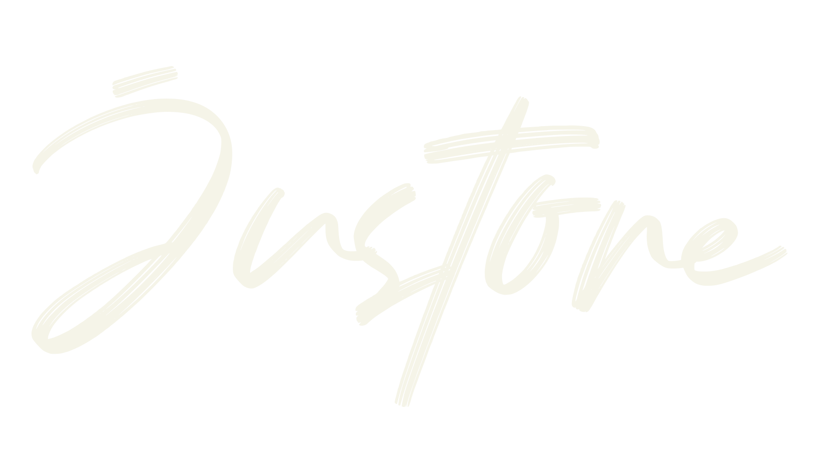 Justone, logo font preview