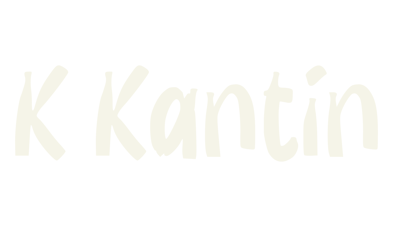 K Kantin, cake font preview