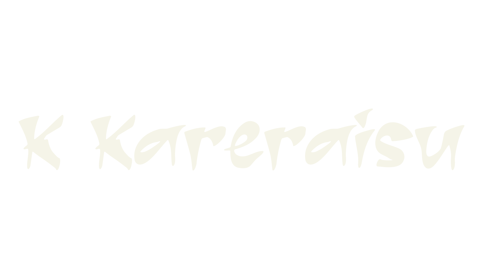 K Kareraisu, chinese font preview