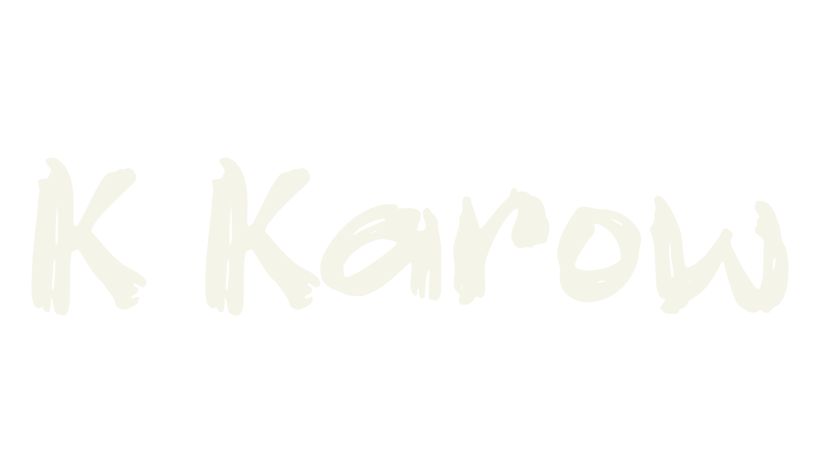 K Karow, hand drawn font preview