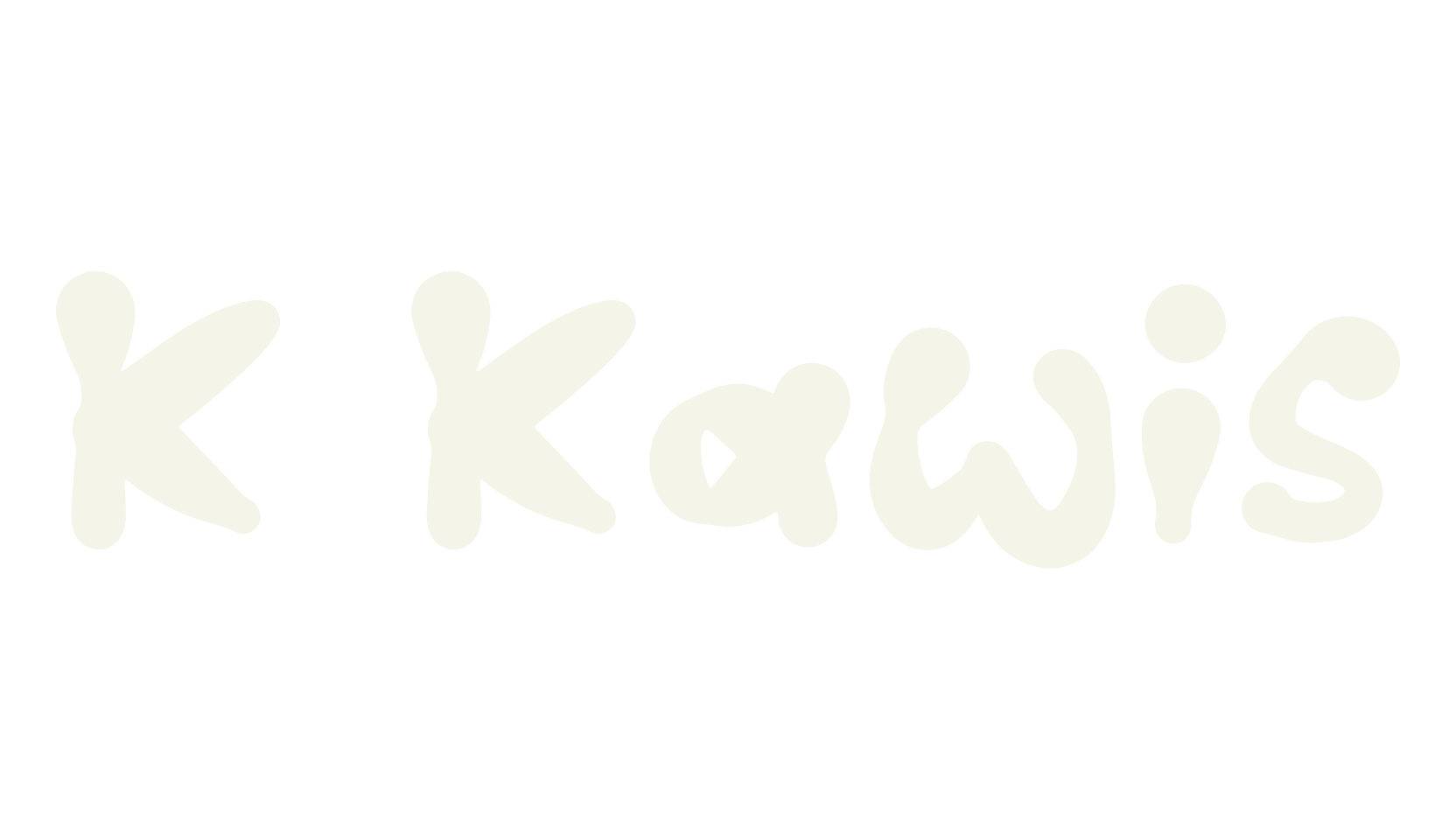 K Kawis, cool font preview
