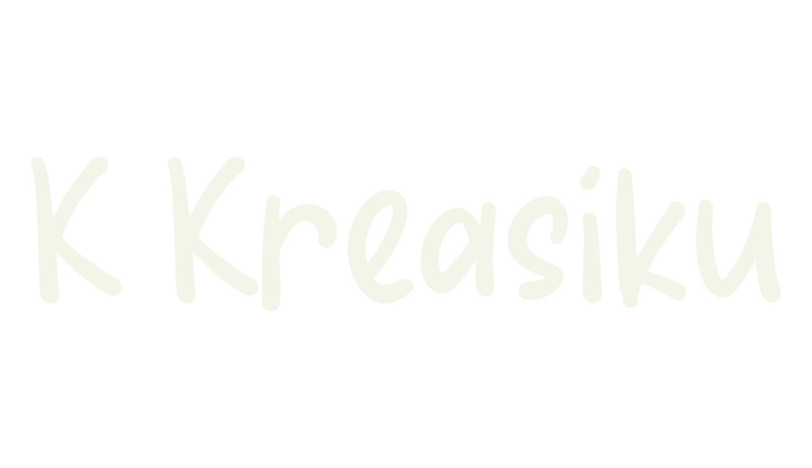K Kreasiku, cool font preview