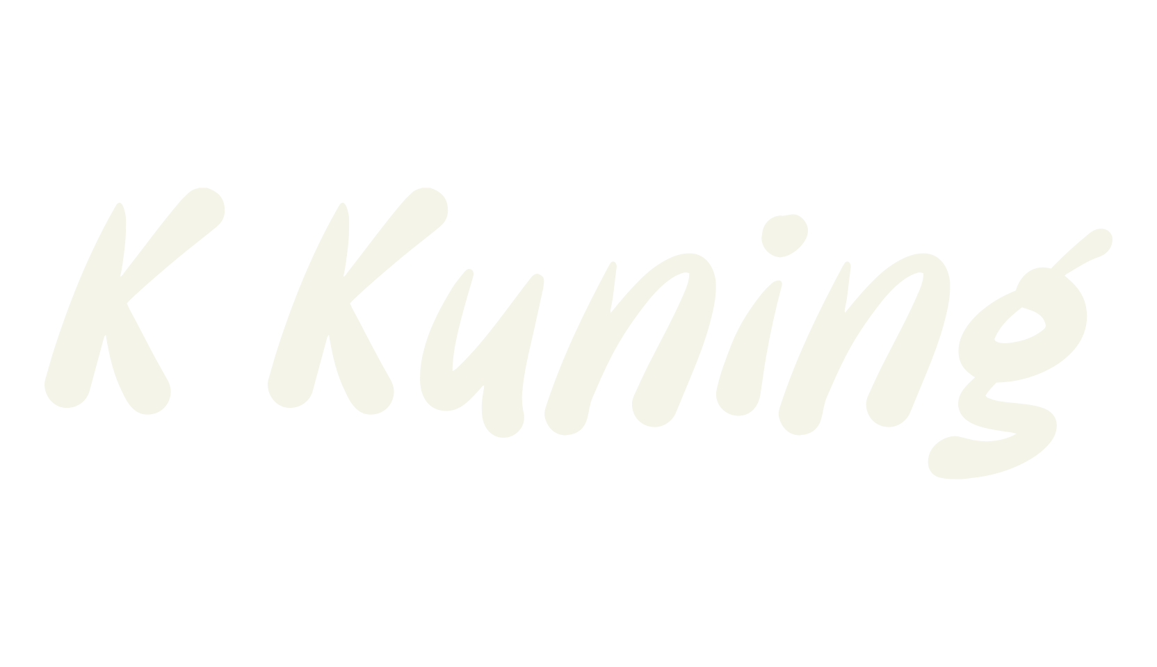 K Kuning, cool font preview