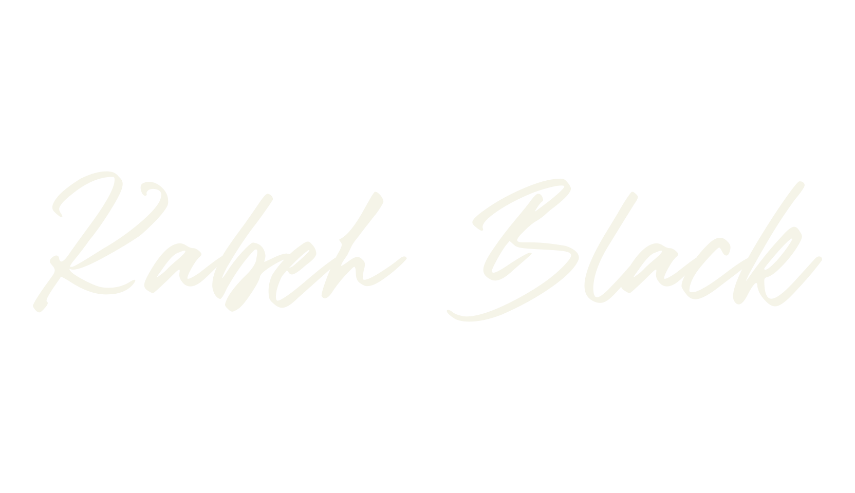 Kabeh Black, calligraphy font preview
