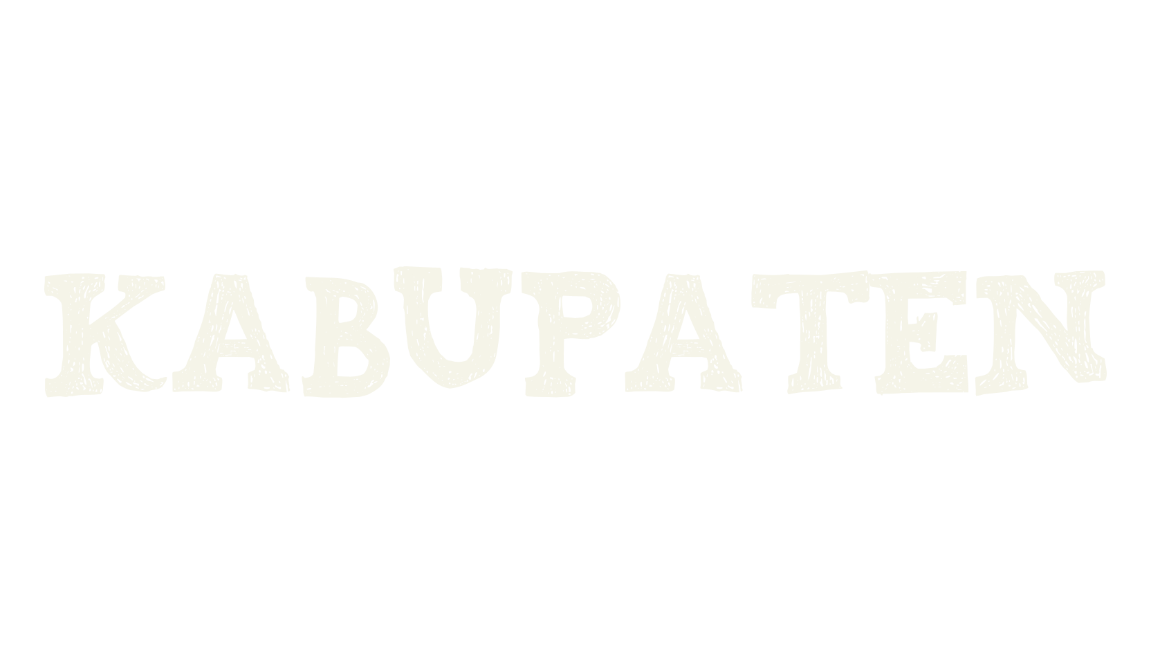 Kabupaten, serif font preview