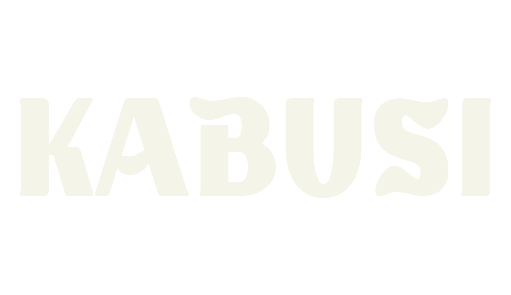 KABUSI, sans serif font preview