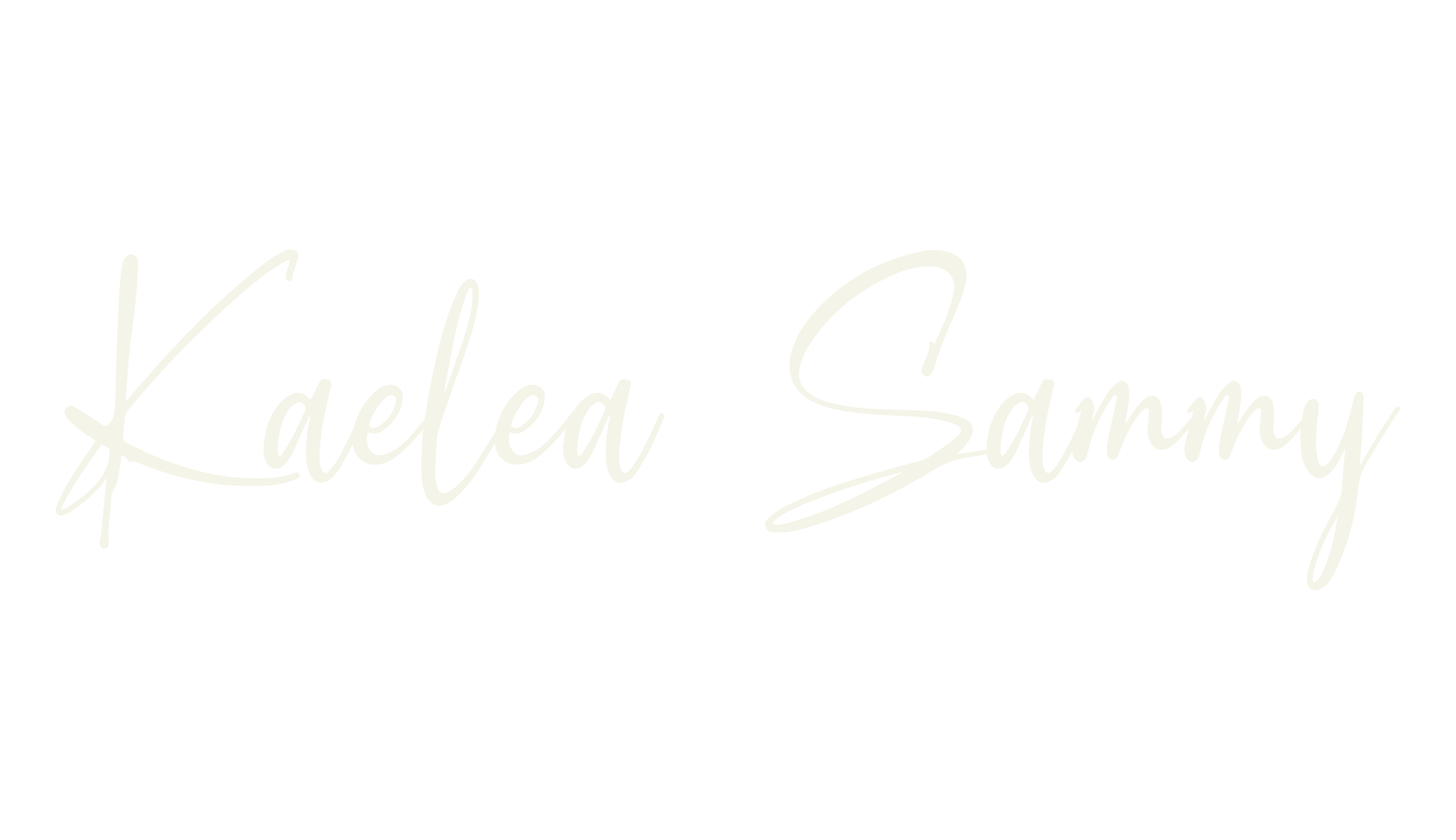 Kaelea Sammy, fancy font preview