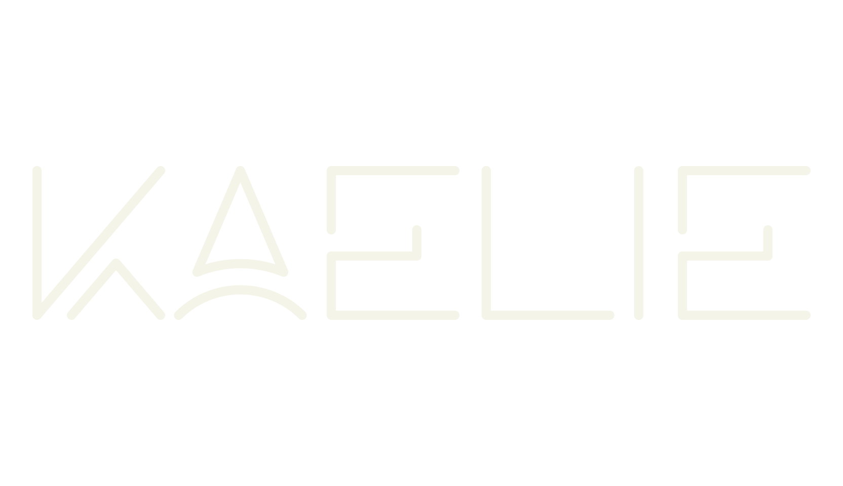 Kaelie, lettering font preview