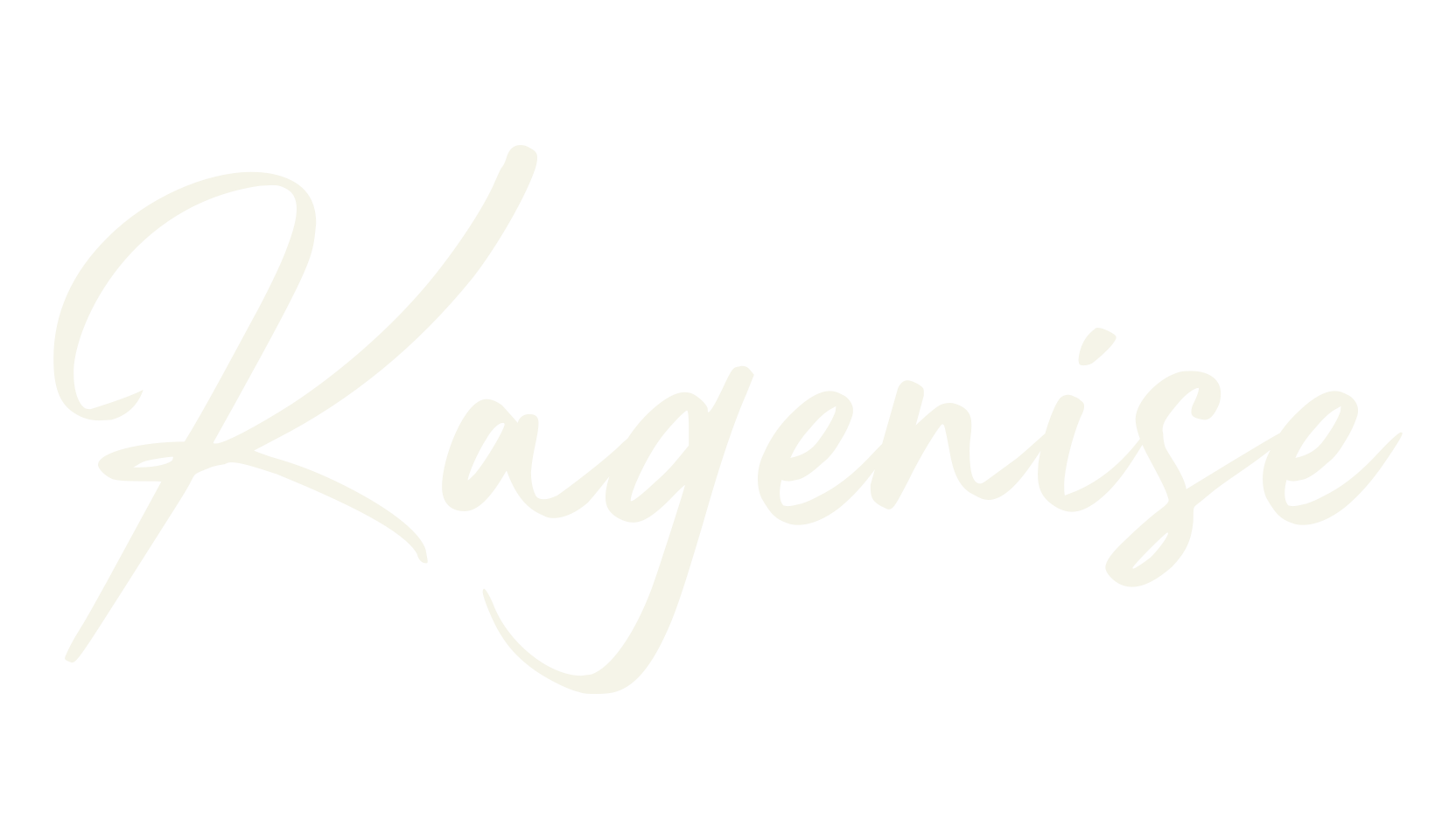 Kagenise, logo font preview