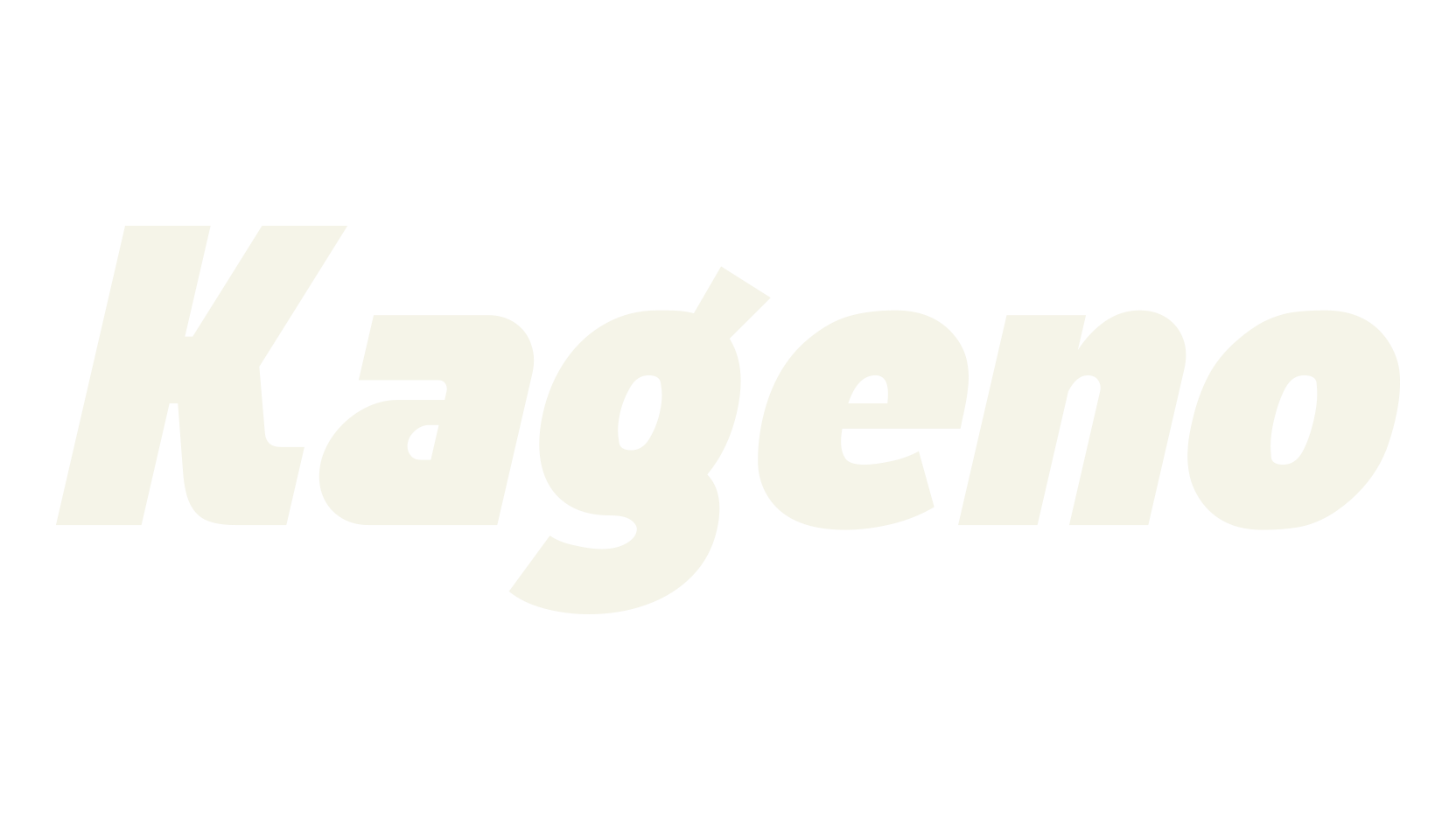 Kageno, sans serif font preview