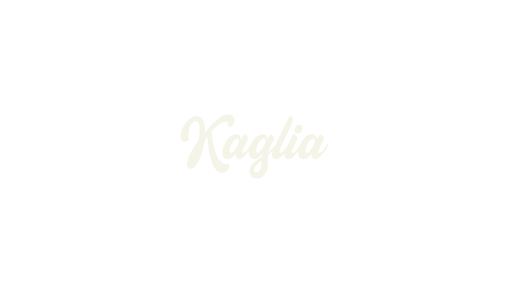Kaglia, fashion script font preview