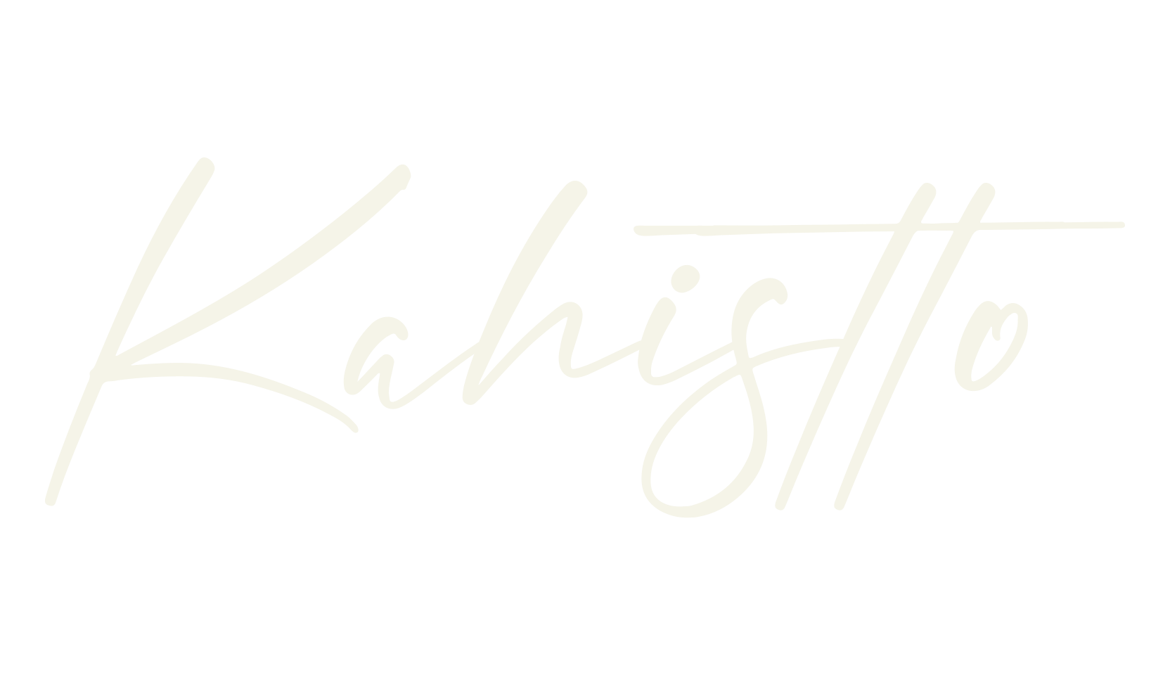 Kahistto, script font preview