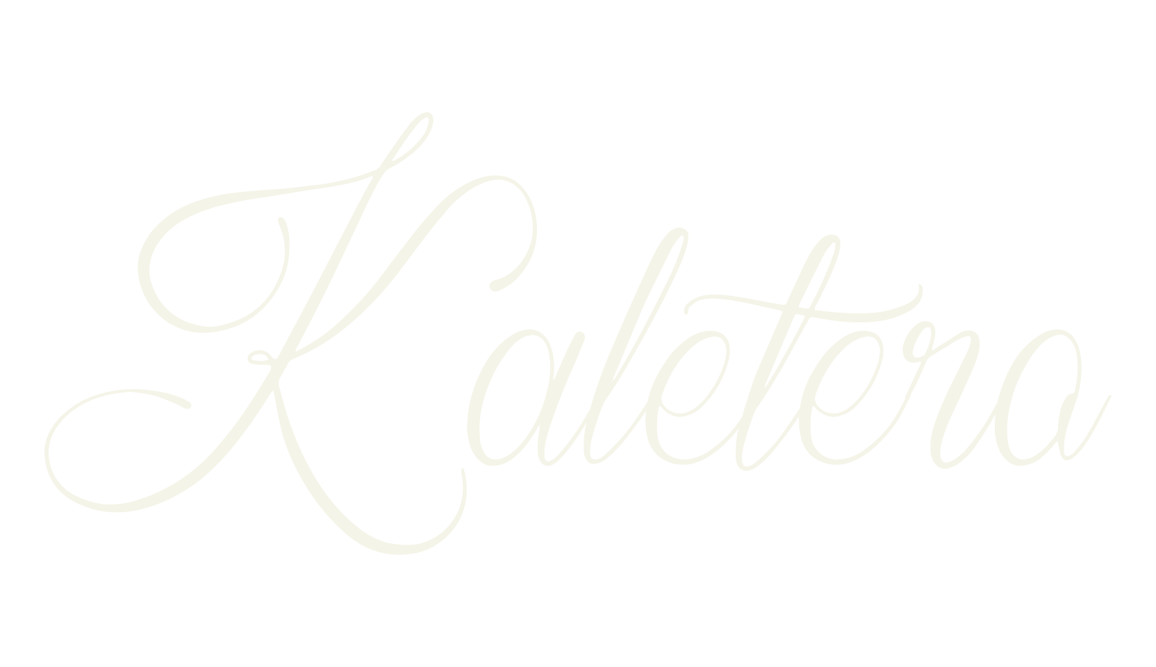Kaletero, calligraphy font preview