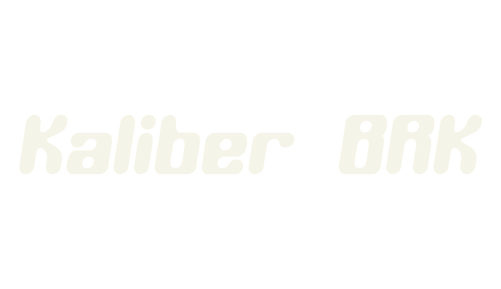 Kaliber BRK, display font preview
