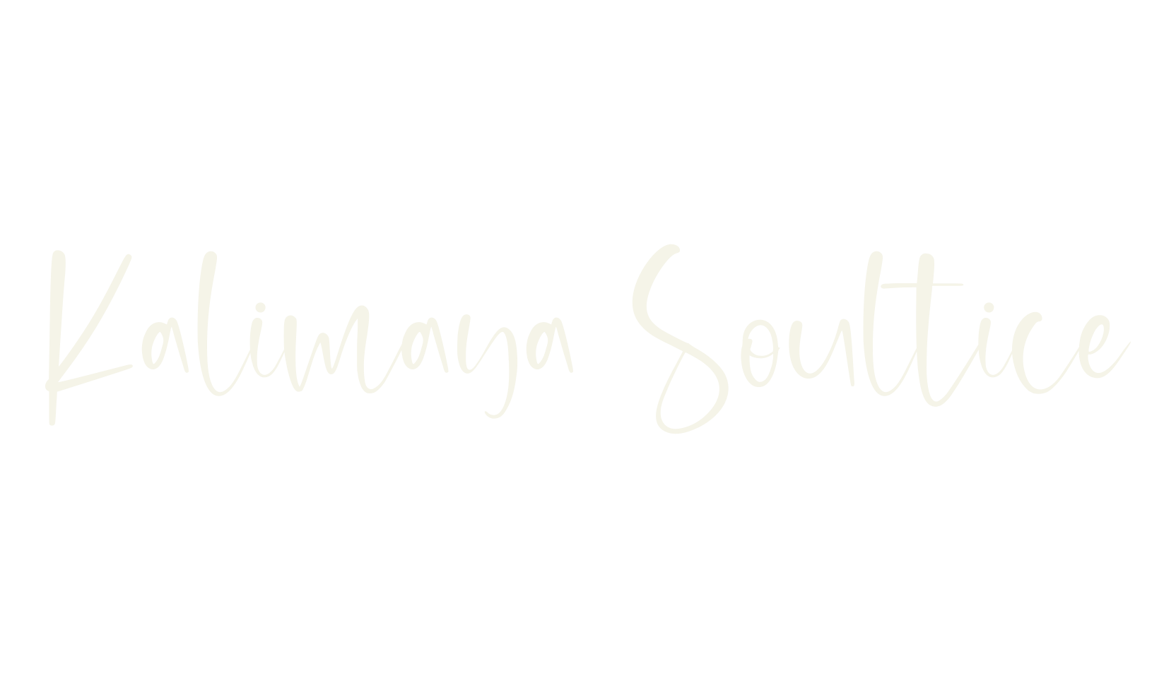 Kalimaya Soultice, fancy font preview