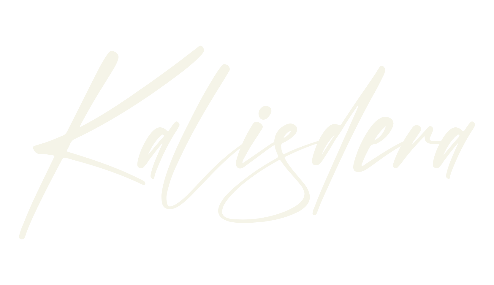 Kalisdera, script font preview
