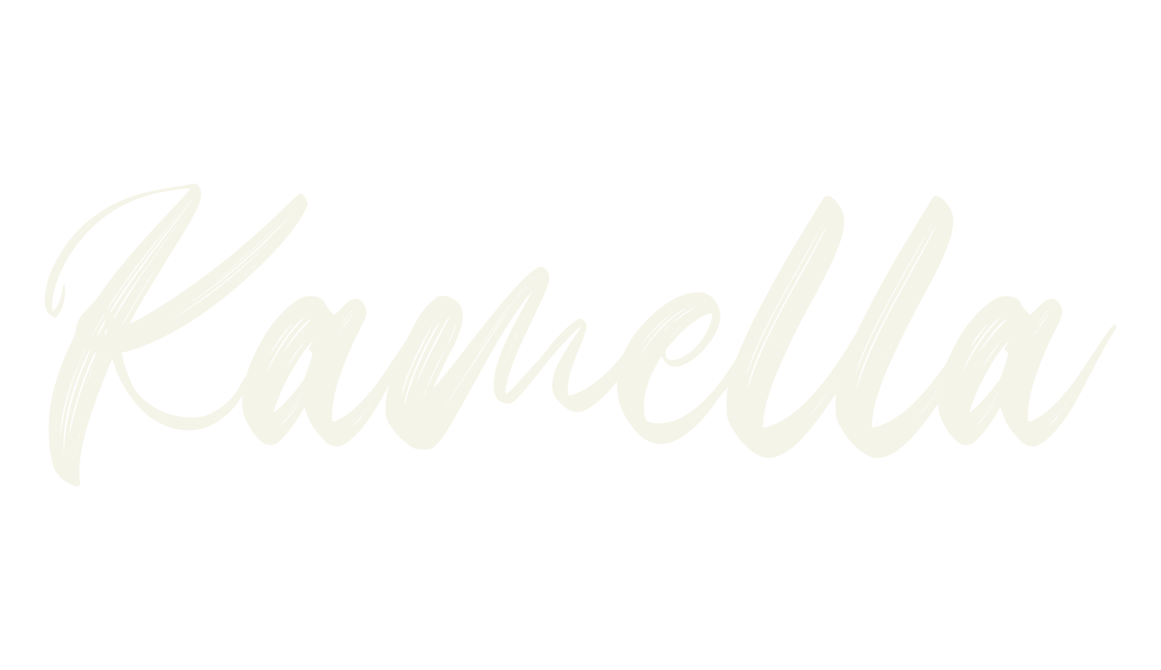 Kamella, script font preview