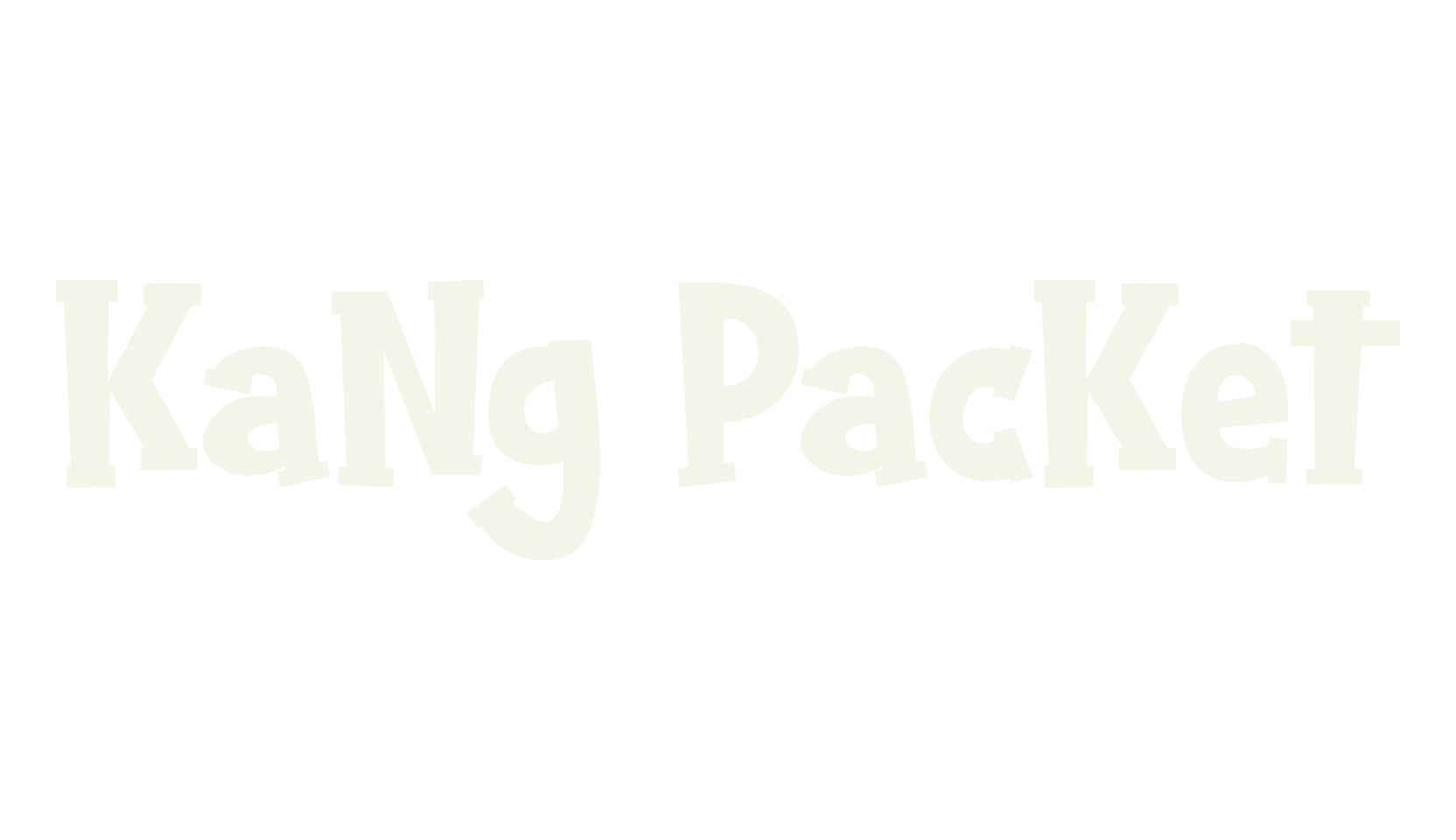 KaNg PacKet, cool font preview