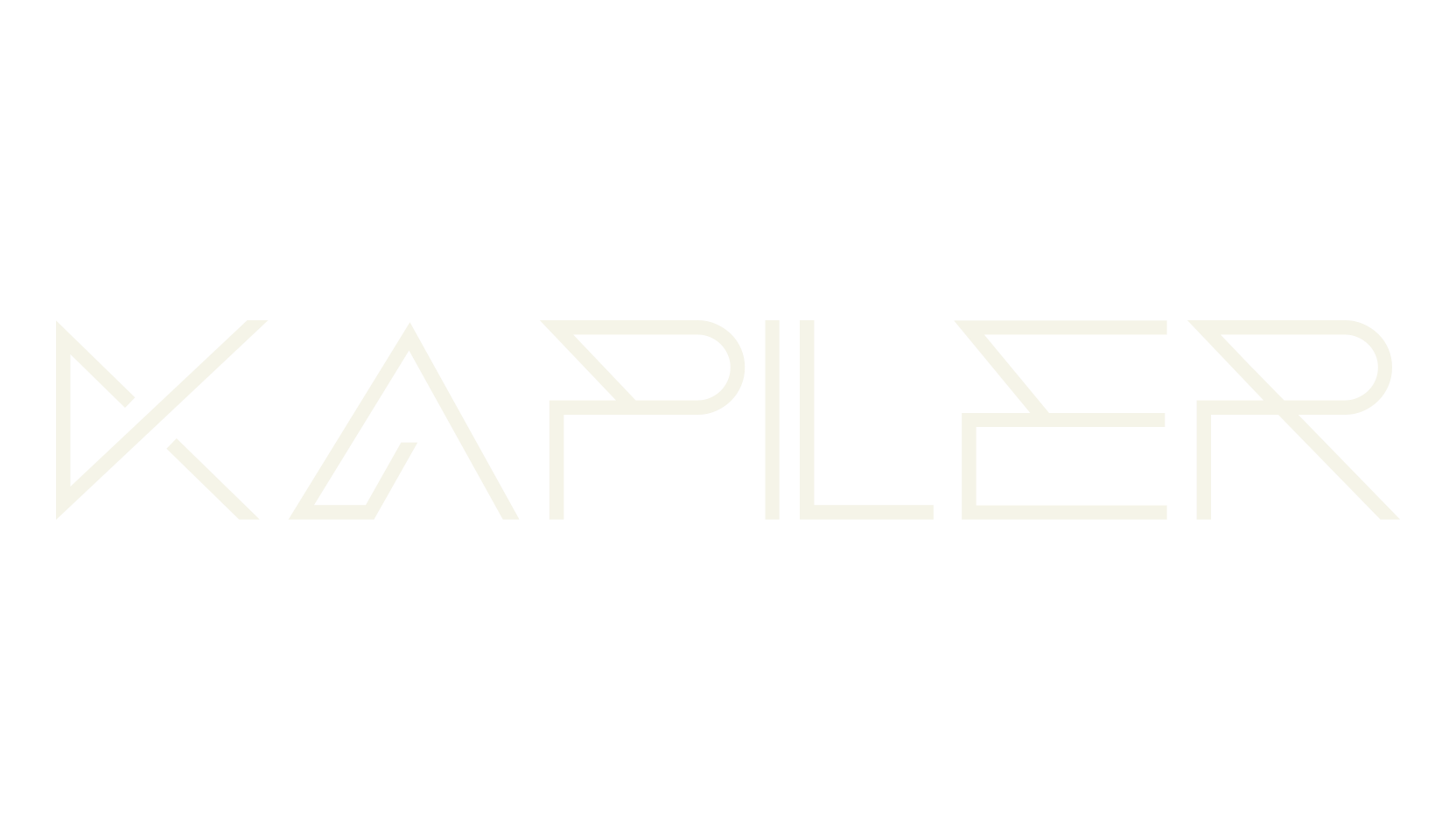 Kapiler, retro font preview