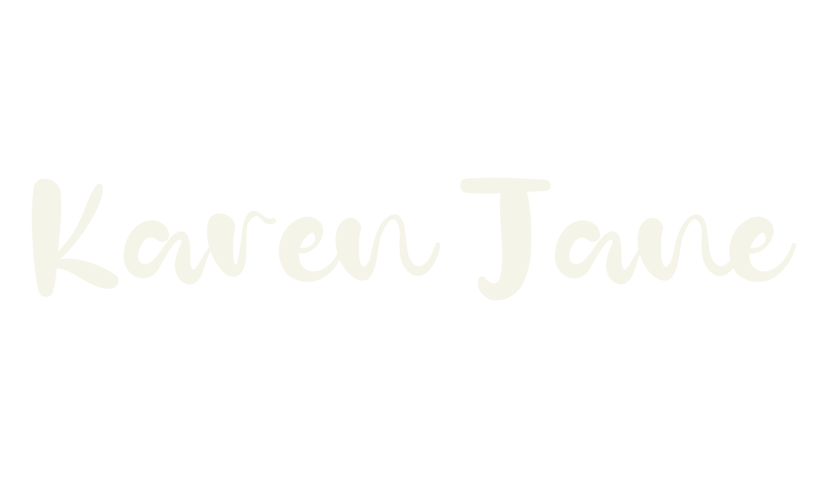 Karen Jane, fashion script font preview