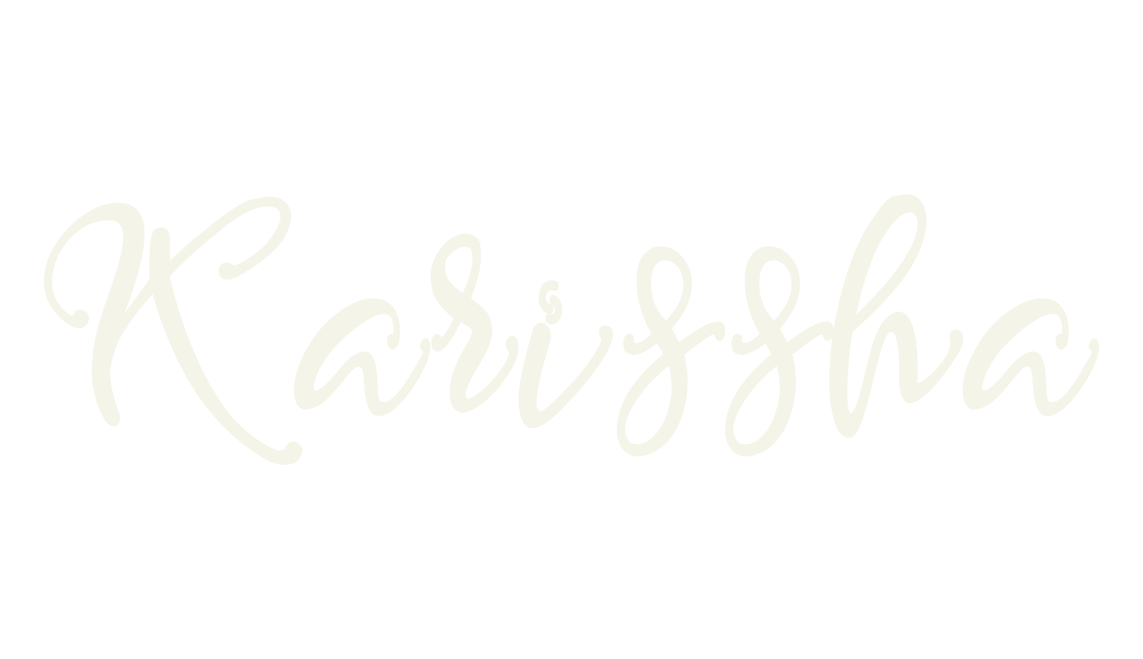 Karissha, tattoo font preview