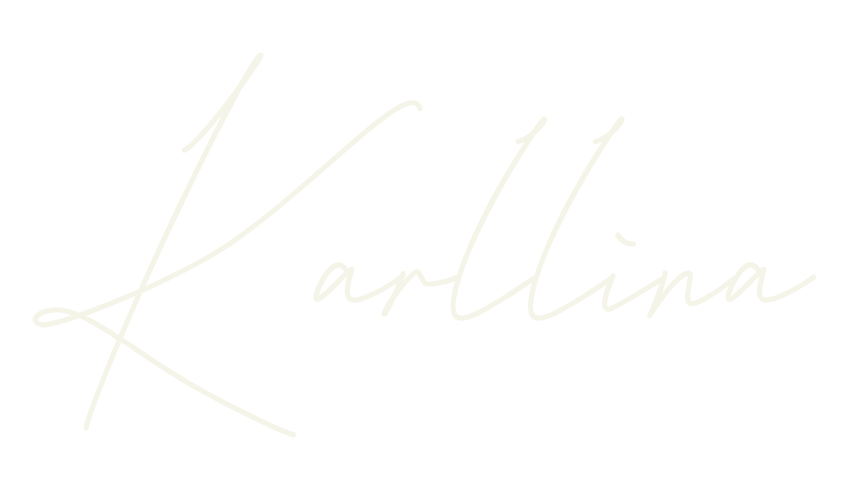 Karllina, fashion script font preview