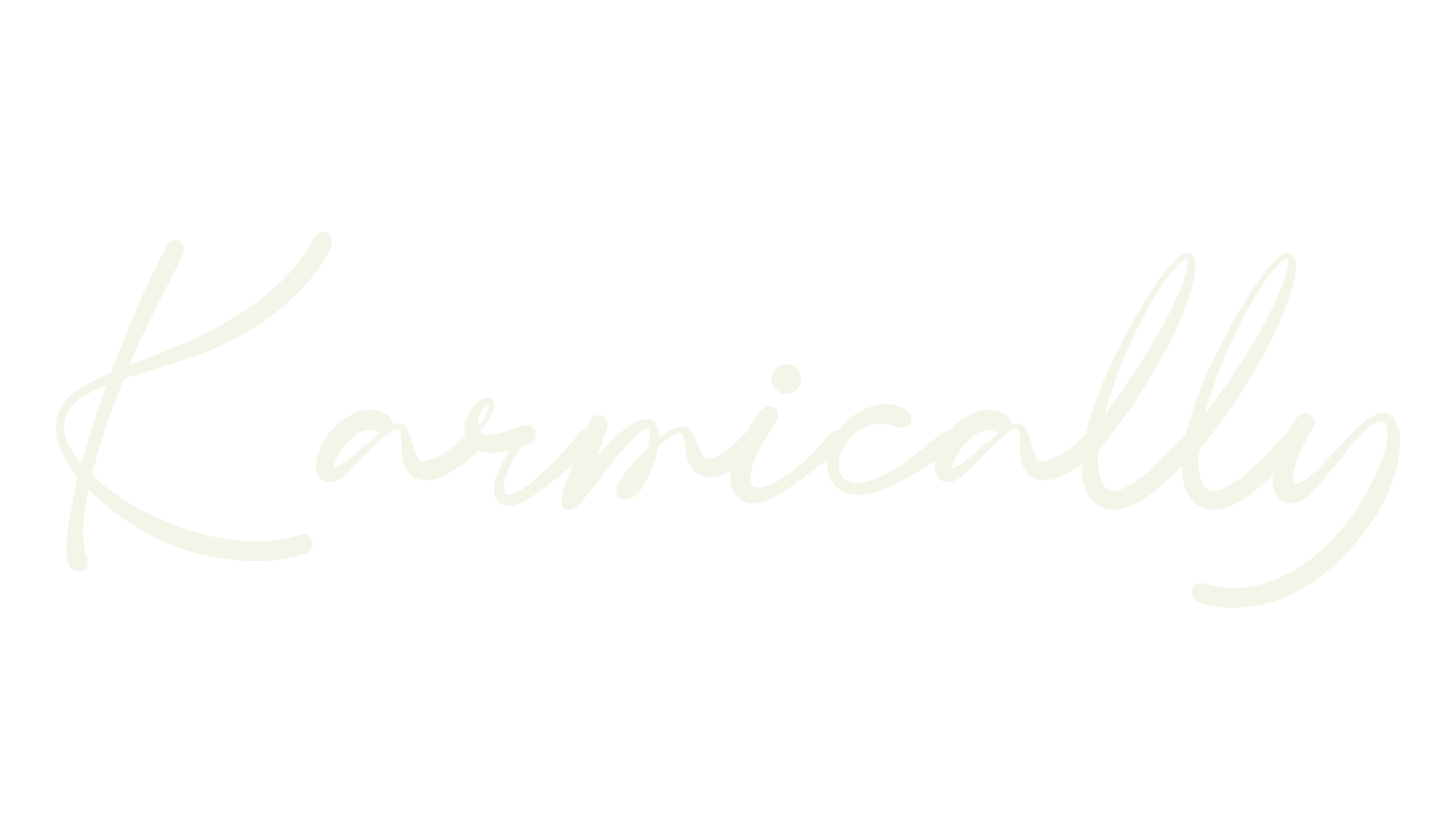 Karmically, handwriting font preview