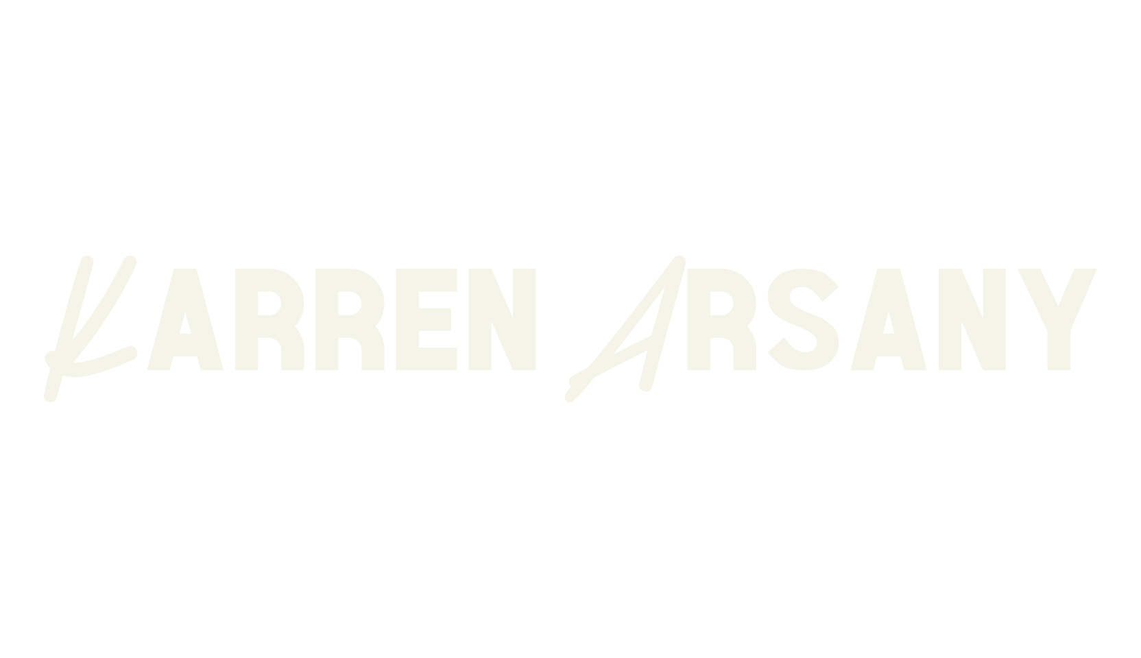 Karren Arsany, unique font preview