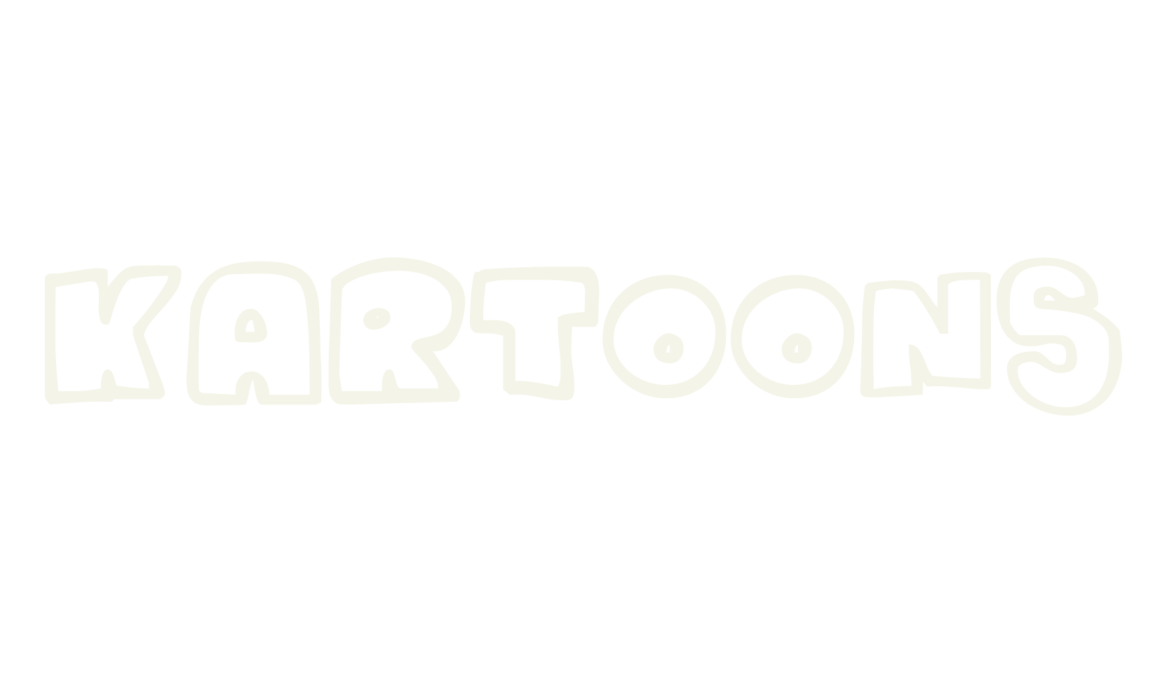 Kartoons, display market font preview