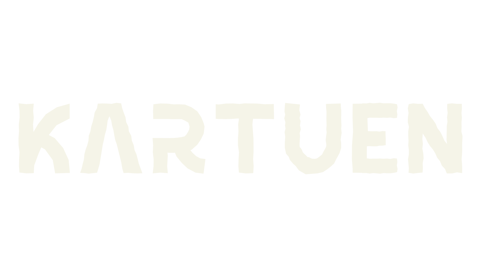 Kartuen, sans serif font preview