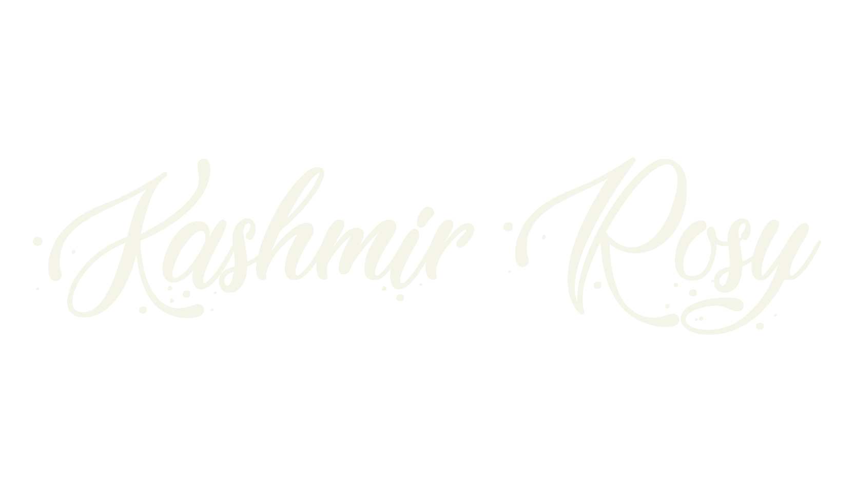 Kashmir Rosy, lettering font preview