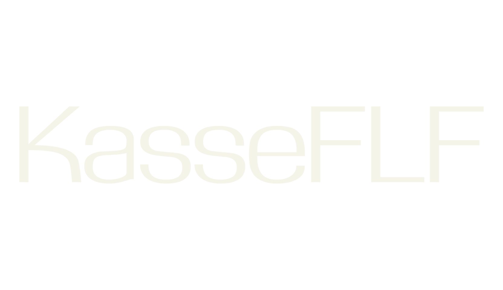 KasseFLF, sans font preview