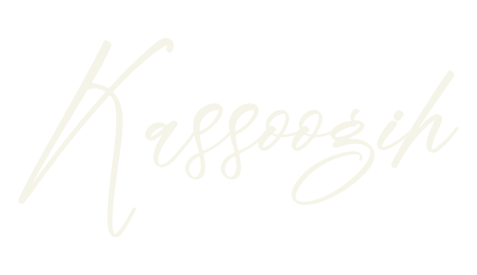 Kassoogih, script font preview