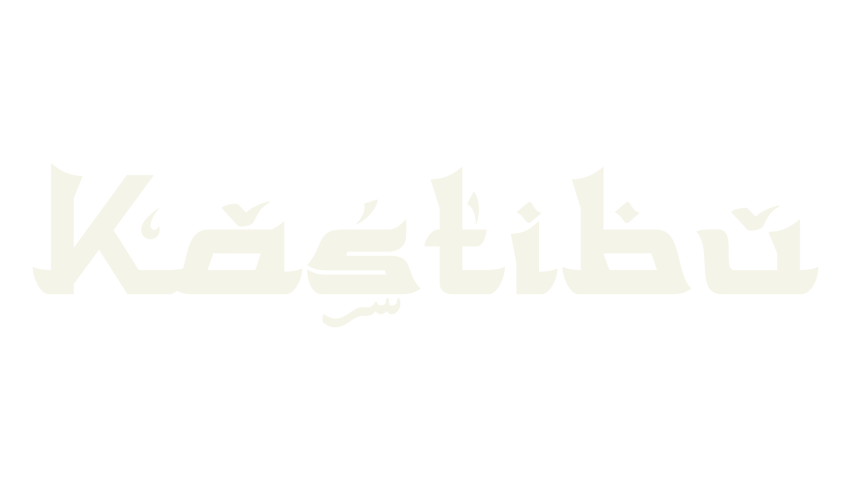 Kastibu, arabic font preview
