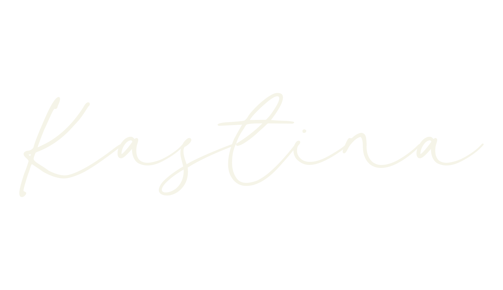 Kastina, script font preview